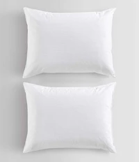 Calvin Klein Washed Percale Solid Duvet Cover Mini Set
