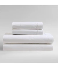 Calvin Klein Solid Washed Cotton Percale Sheet Set
