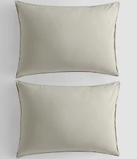 Calvin Klein Solid Washed Percale Comforter Mini Set