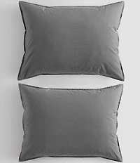 Calvin Klein Solid Washed Percale Comforter Mini Set