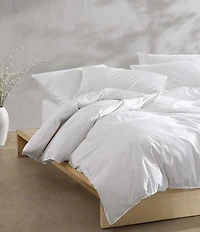 Calvin Klein Solid Washed Percale Comforter Mini Set