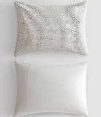 Calvin Klein Speckled Waffle Cotton Gauze Duvet Cover Mini Set