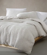 Calvin Klein Speckled Waffle Cotton Gauze Duvet Cover Mini Set