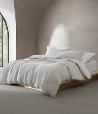 Calvin Klein Speckled Waffle Cotton Gauze Duvet Cover Mini Set