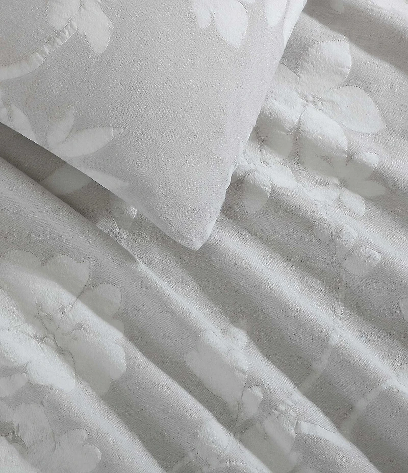 Calvin Klein Spring Branches Cotton Jacquard Duvet Cover Mini Set