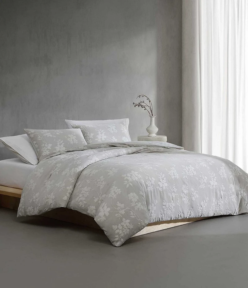 Calvin Klein Spring Branches Cotton Jacquard Mini Comforter Set
