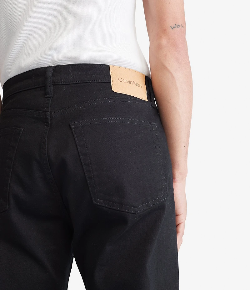 Calvin Klein Standard Straight Fit Stretch Denim Jeans