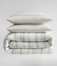 Calvin Klein Strie Stripe Cotton Yarn Dye Comforter Mini Set