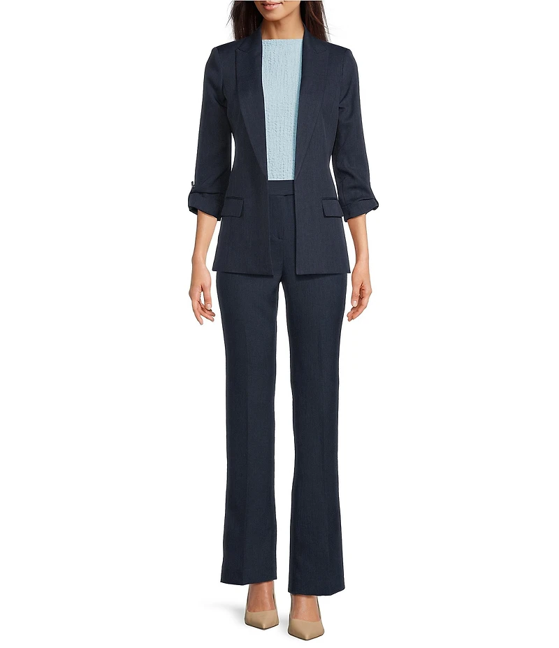 Calvin Klein Textured Mock Neck Sleeveless Top