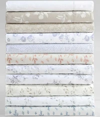 Calvin Klein Tossed Micro Floral Cotton Sateen Sheet Set