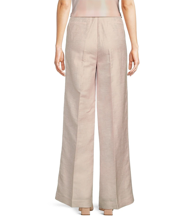 Calvin Klein Twill Side Pocket Coordinating Wide Leg Pants