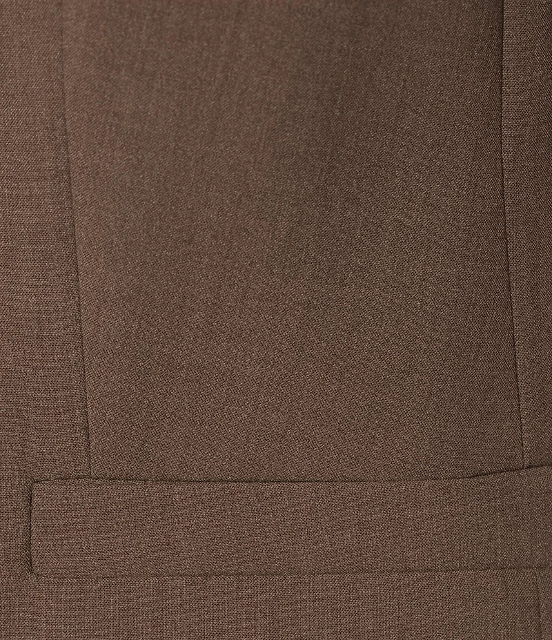 Calvin Klein Luxe Stretch 2 Button Notch Lapel Long Sleeve Blazer