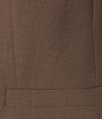 Calvin Klein Luxe Stretch 2 Button Notch Lapel Long Sleeve Blazer
