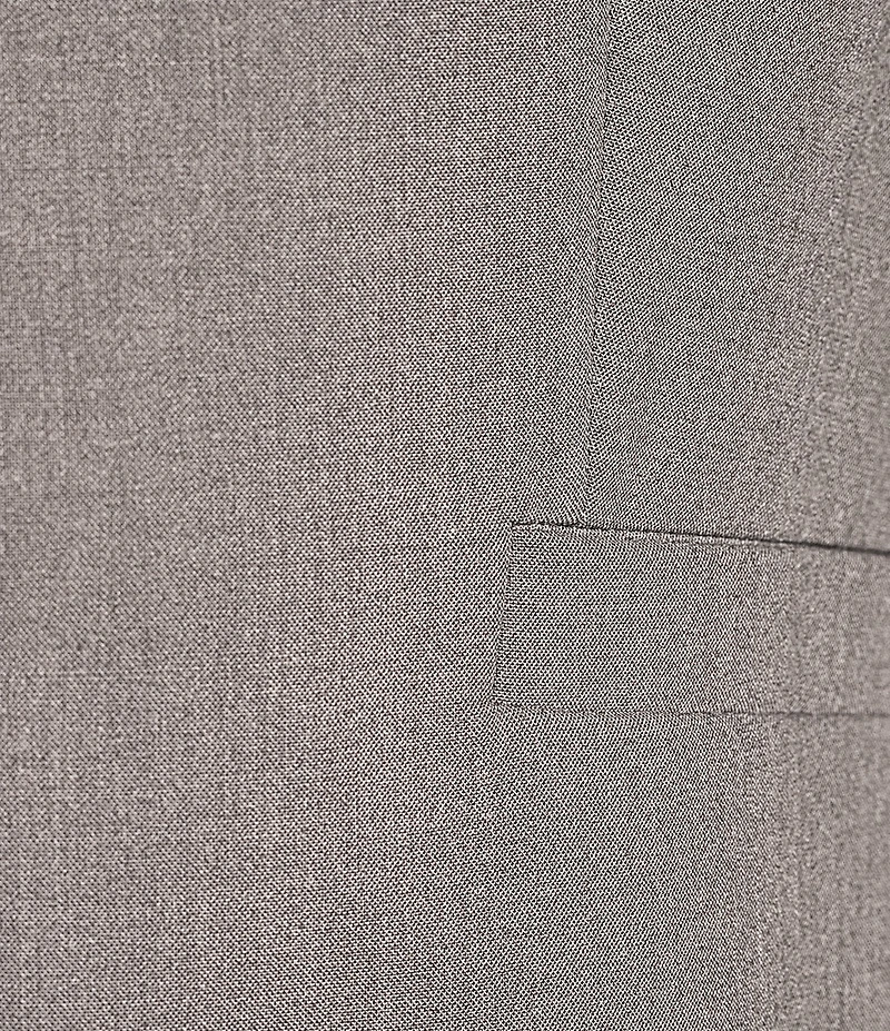 Calvin Klein Luxe Stretch 2 Button Notch Lapel Long Sleeve Blazer