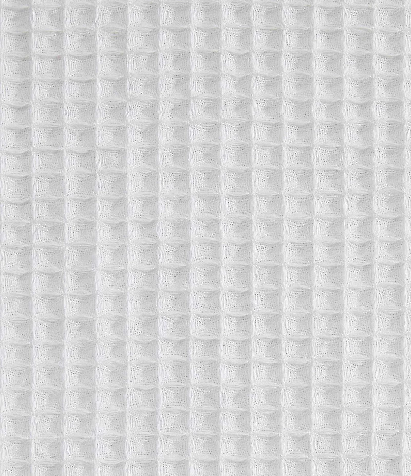 Calvin Klein Waffle Solid Textured Shower Curtain