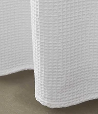 Calvin Klein Waffle Solid Textured Shower Curtain
