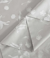 Calvin Klein White Flowers 300-Thread Count Sateen Sheet Set