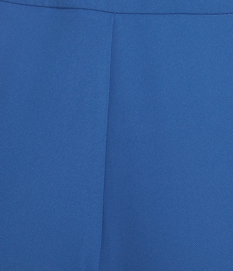 Calvin Klein Whitney Crepe De Chine Wide Leg Pants