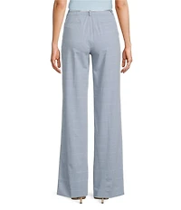 Calvin Klein Windowpane Belted Pants