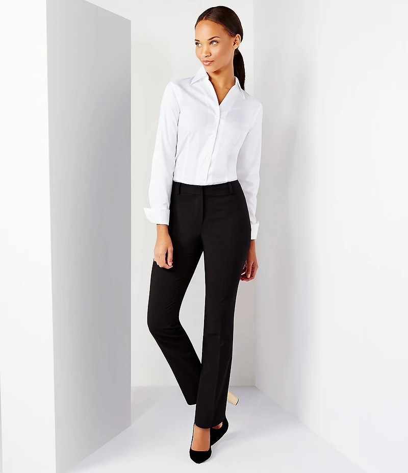 Calvin Klein Wrinkle-Free Pinpoint Oxford Blouse