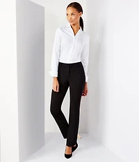 Calvin Klein Wrinkle-Free Pinpoint Oxford Blouse