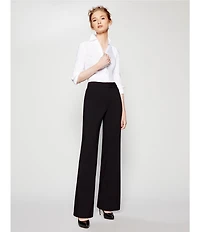Calvin Klein Wrinkle-Free Pinpoint Oxford Blouse