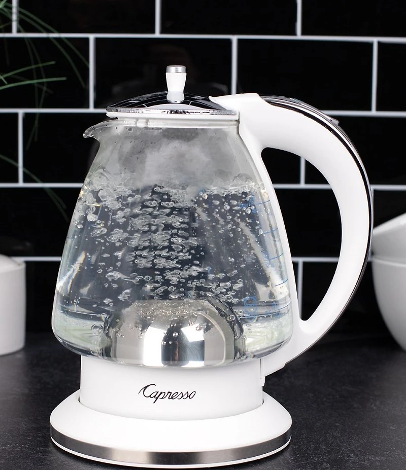 Capresso H20 Glass Electric Rapid Boil Water Kettle