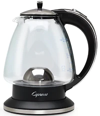 Capresso H20 Glass Electric Rapid Boil Water Kettle