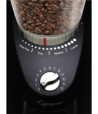 Capresso Infinity Plus Black Conical Burr Grinder