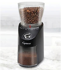 Capresso Infinity Plus Black Conical Burr Grinder