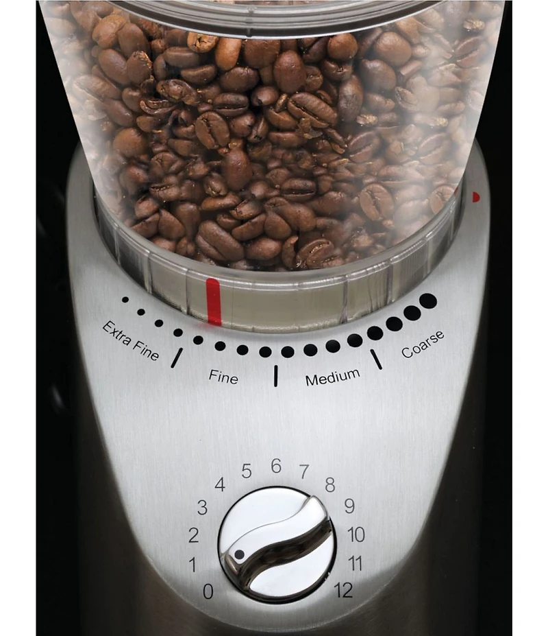 Capresso Infinity Plus Stainless Steel Conical Burr Grinder