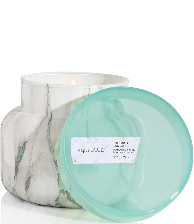 Capri Blue Coconut Santal Modern Marble Signature Jar, 19-oz.