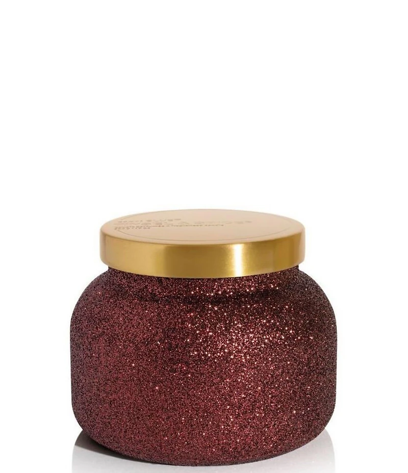 Capri Blue Glam Collection Tinsel & Spice Holiday Signature Jar Candle, 19 oz.