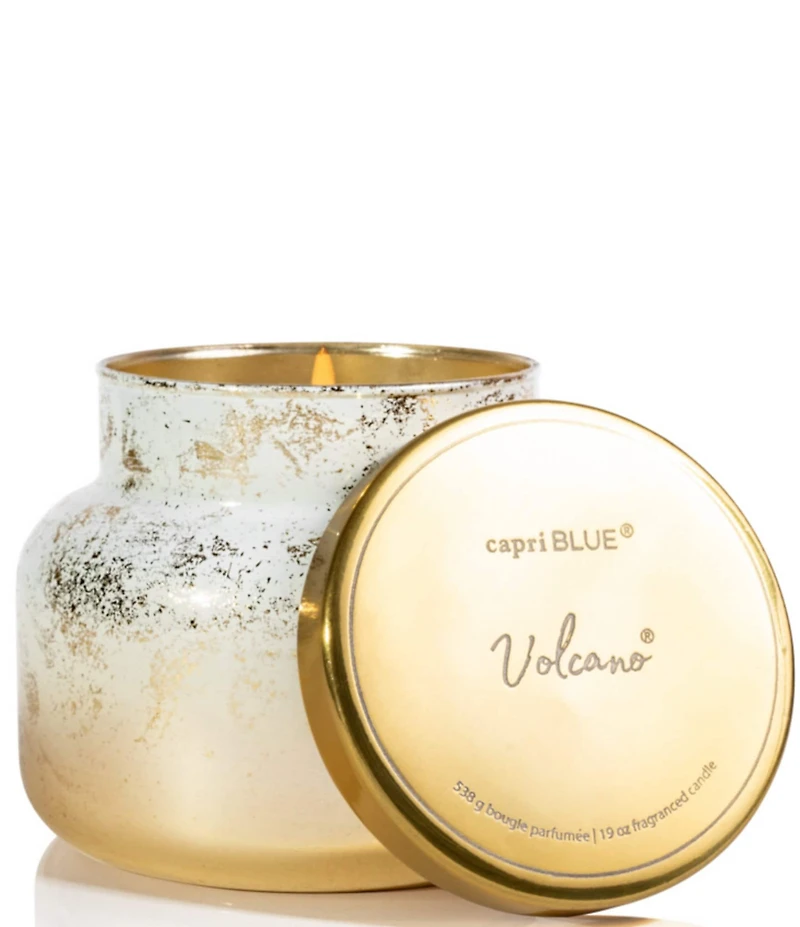 Capri Blue Volcano Glimmer Signature Jar Candle, 19 oz.