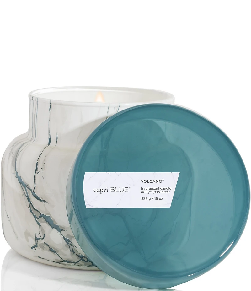 Capri Blue Volcano Modern Marble Signature Jar Candle, 19-oz.