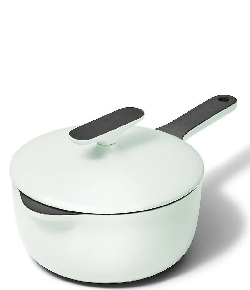 Caraway Enameled Cast Iron Mini Sauce Pan, 1.8 Qt.