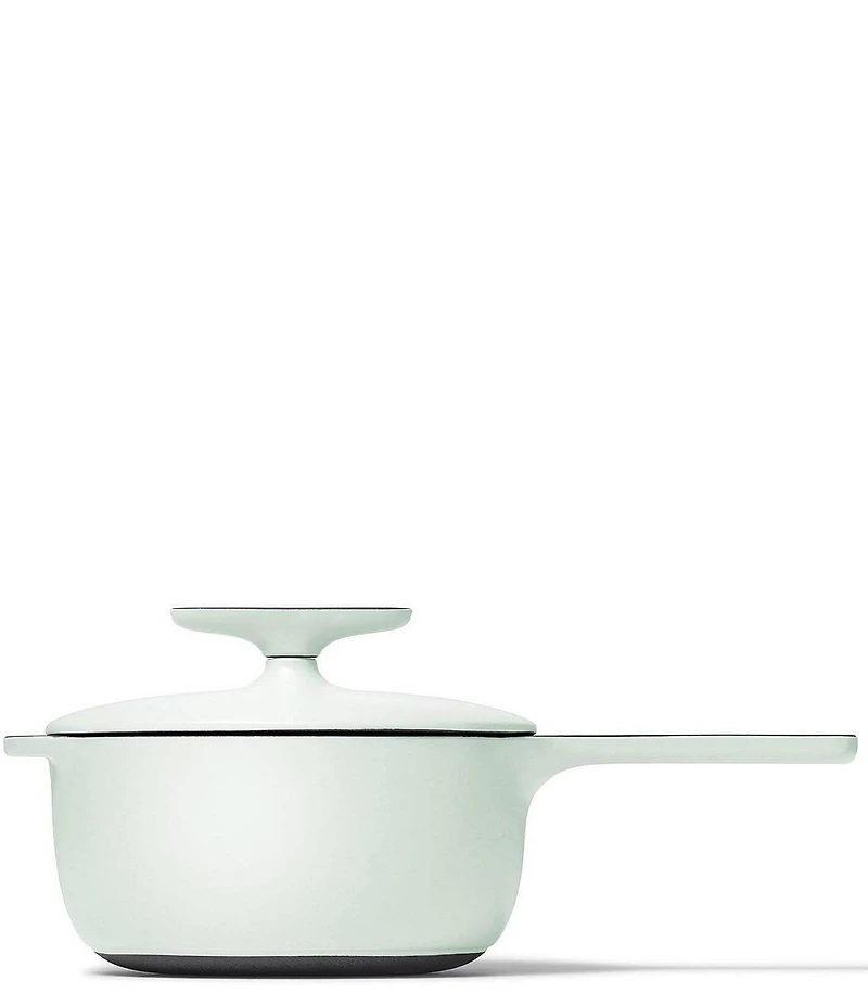 Caraway Enameled Cast Iron Mini Sauce Pan, 1.8 Qt.