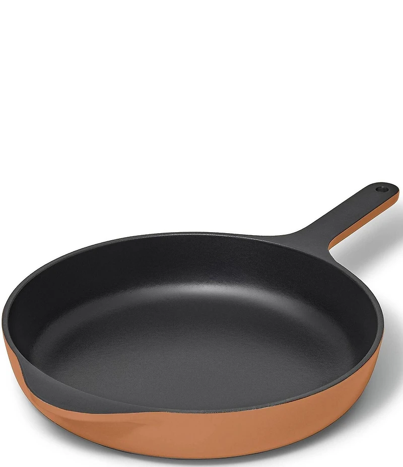 Caraway 10.5#double; Enameled Cast Iron Skillet