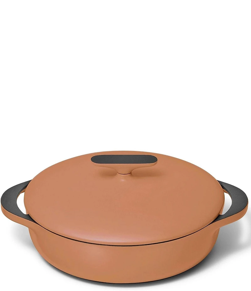 Caraway Enameled Cast Iron Braiser, 3.5 Qt.