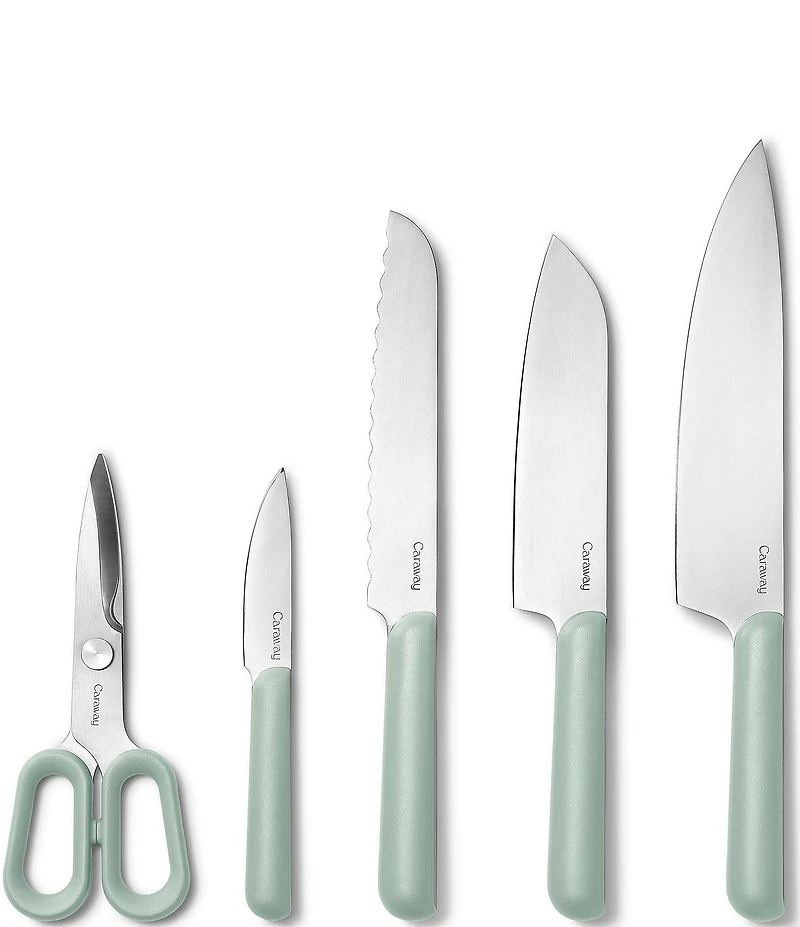 Caraway 5-pc Stainless Steel Knife Set