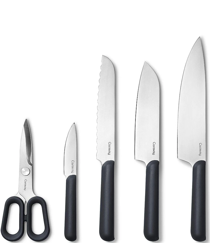 Caraway 5-pc Stainless Steel Knife Set