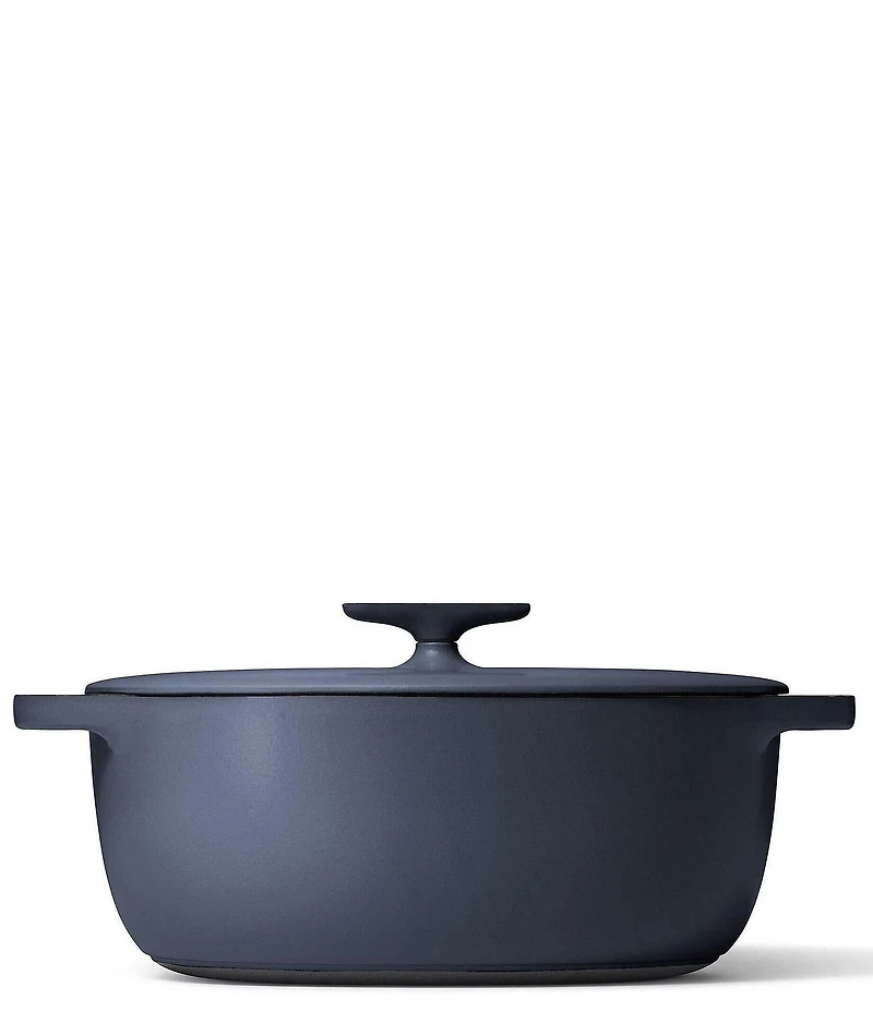 Caraway Enameled Cast Iron Oval Dutch Oven, 8.5 Qt.