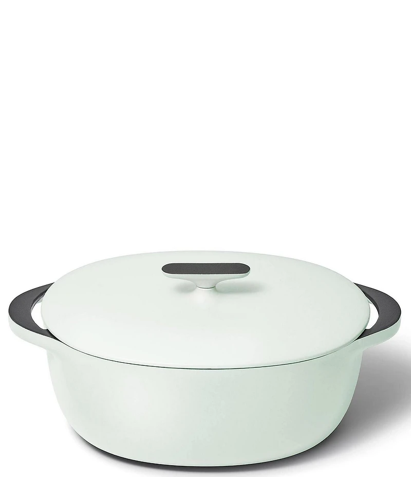 Caraway Enameled Cast Iron Oval Dutch Oven, 8.5 Qt.