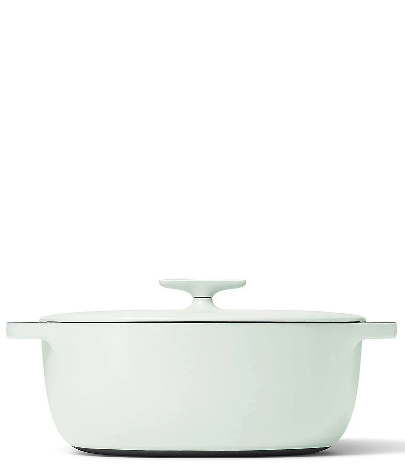 Caraway Enameled Cast Iron Oval Dutch Oven, 8.5 Qt.