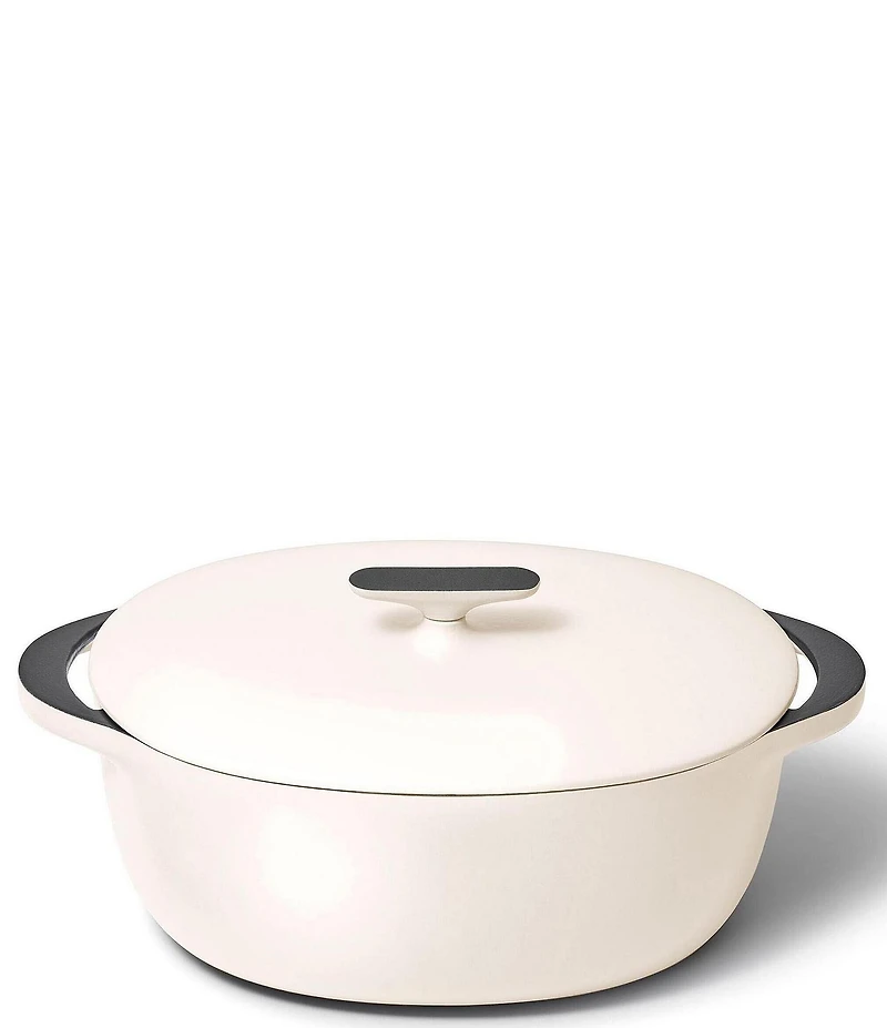 Caraway Enameled Cast Iron Oval Dutch Oven, 8.5 Qt.