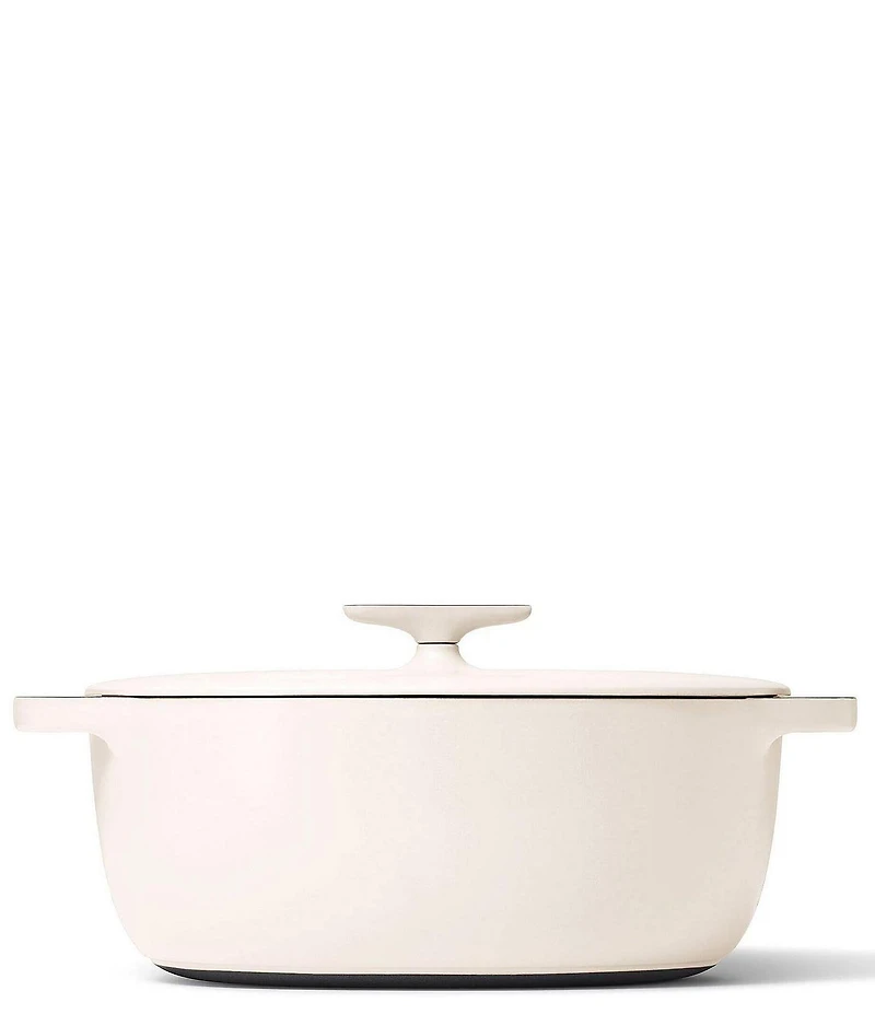Caraway Enameled Cast Iron Oval Dutch Oven, 8.5 Qt.