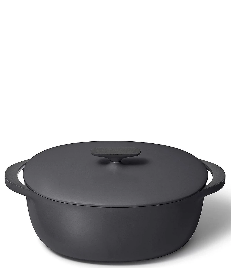 Caraway Enameled Cast Iron Oval Dutch Oven, 8.5 Qt.