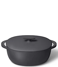 Caraway Enameled Cast Iron Oval Dutch Oven, 8.5 Qt.