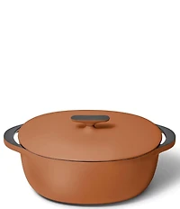Caraway Enameled Cast Iron Oval Dutch Oven, 8.5 Qt.