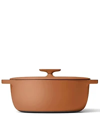 Caraway Enameled Cast Iron Oval Dutch Oven, 8.5 Qt.